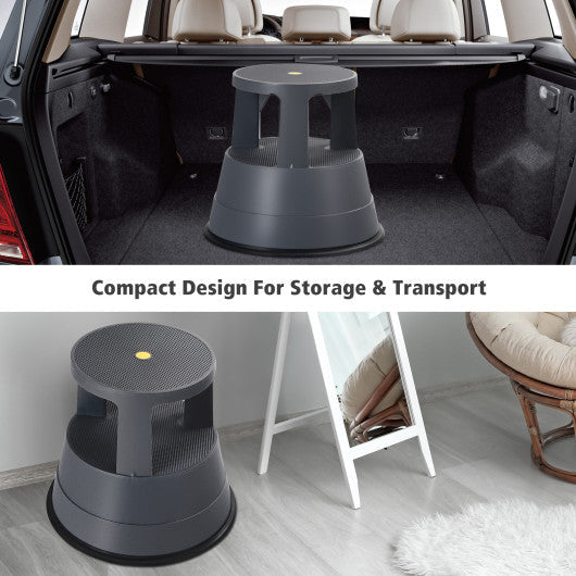 Costway 330 lbs Step Stool with Non-Slip Rubber Platform