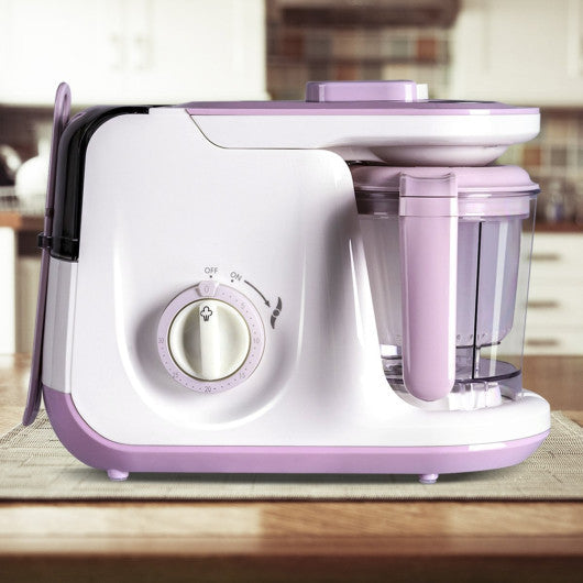 Costway 5-in-1 Heating Defrosting Baby Food Maker Infant Feeding Blender