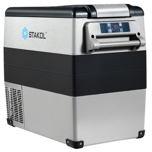 Costway 53-Quarts -4°F To 68° Portable Electric Car Cooler Refrigerator