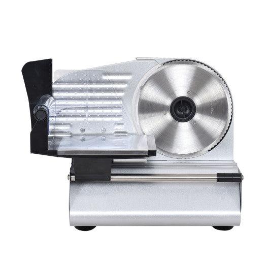 Costway 7.5 Inch Blade Electric Meat Slicer Cheese Deli Meat Food Cutter