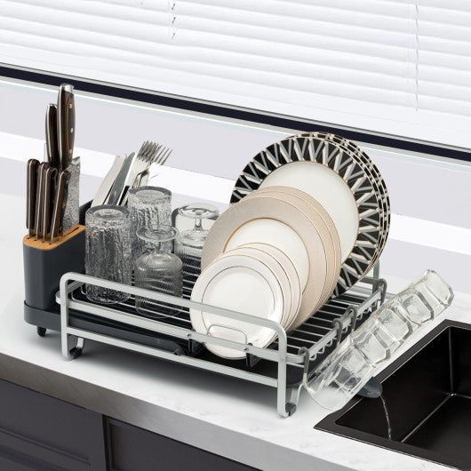 http://kitchenoasis.com/cdn/shop/files/Costway-Aluminum-Expandable-Dish-Drying-Rack-with-Drainboard-and-Rotatable-Drainage-Spout.jpg?v=1701915007