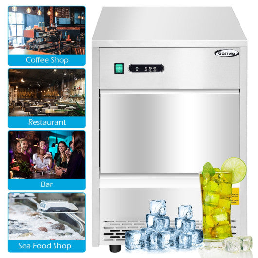 Costway Automatic Ice Maker Machine with 70lbs/24h Productivity