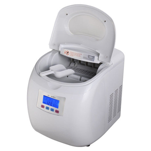 Costway Brand New Portable Ice Cube Maker Countertop Compact 26 lb/day Ice Cube Machine