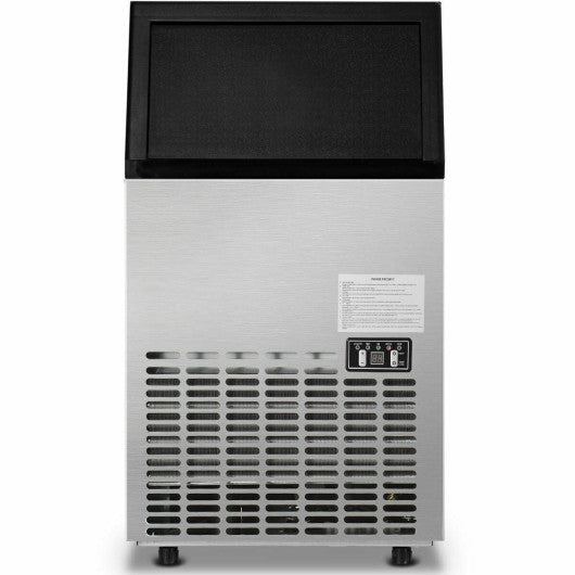 Costway Portable Built-In Stainless Steel Commercial Ice Maker