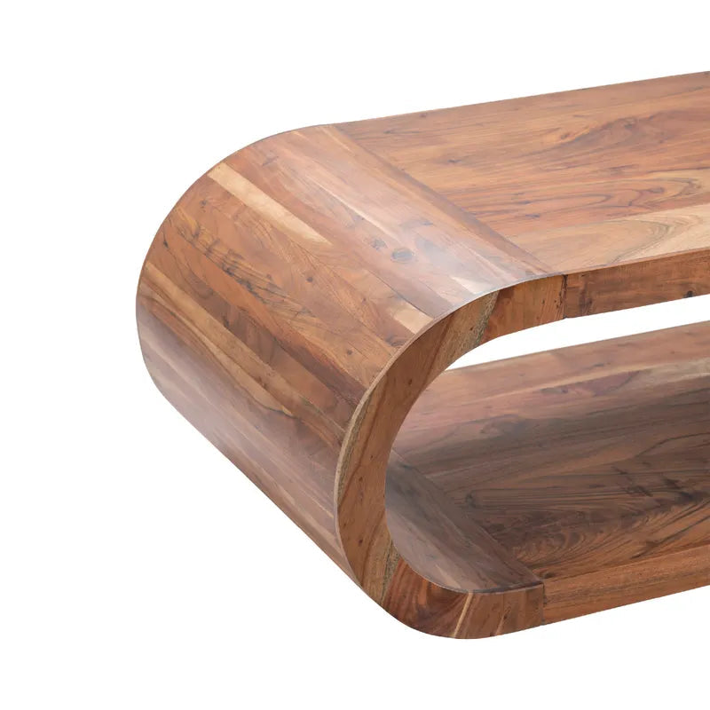 Crestview Collection Infinity 51" x 23" x 18" Occasional Wood Cocktail Table