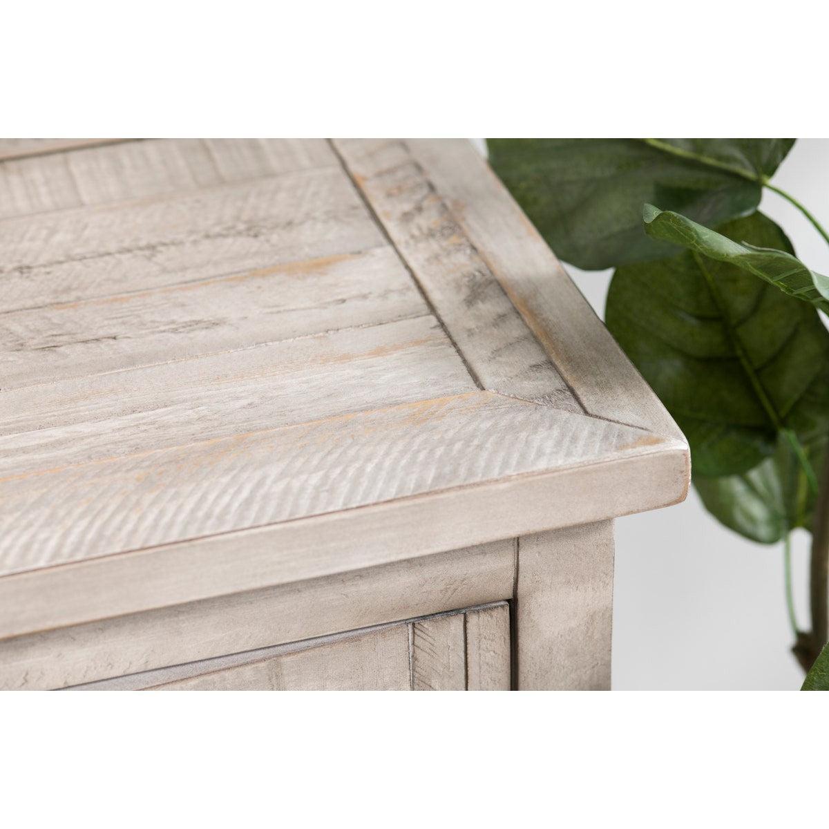 Crestview Collection Pembroke 54" x 18" x 42" 4 Door Traditional White Wash Wood Tall Plantation Recycled Pine Sideboard