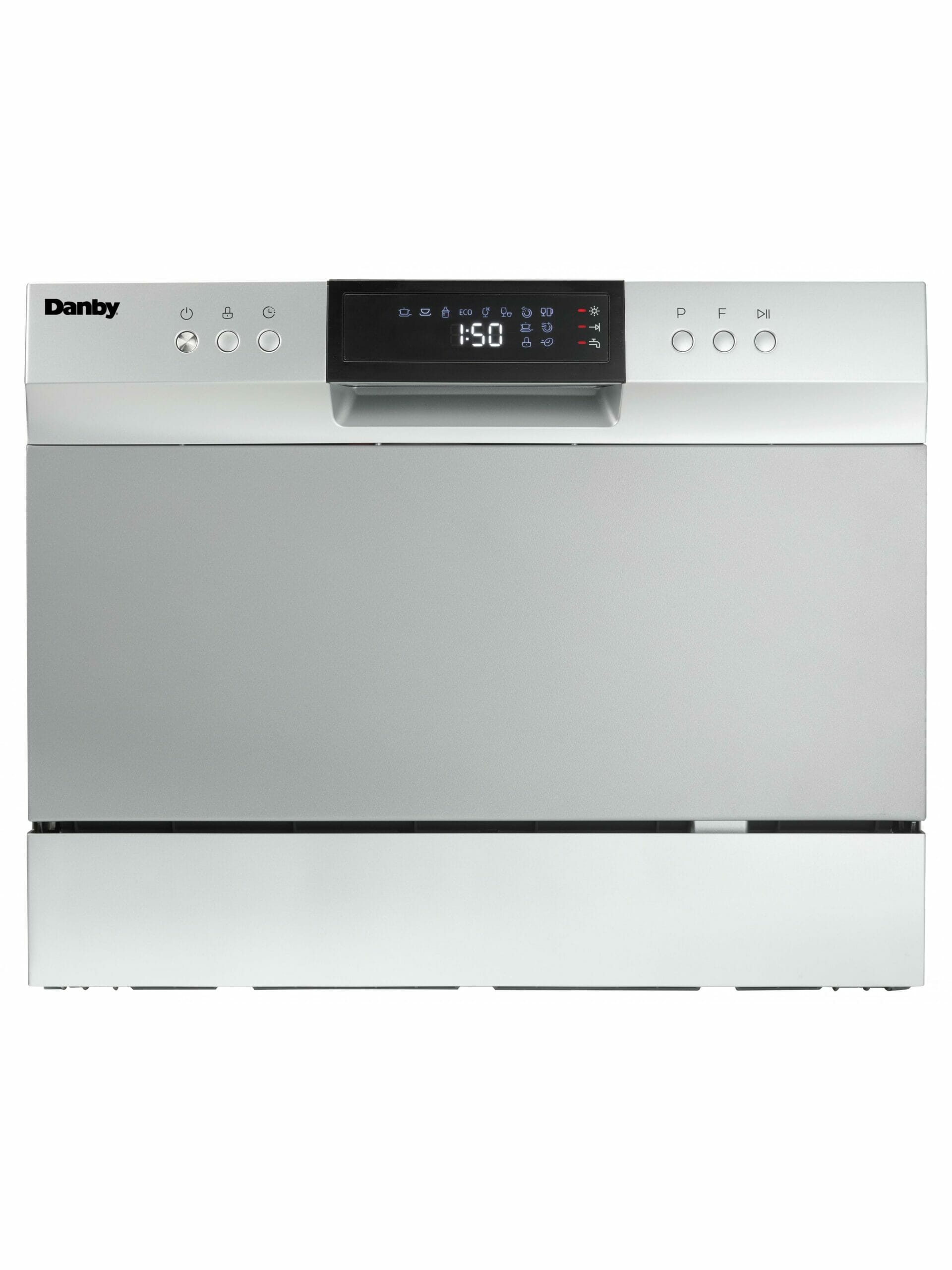 Portable Countertop Dishwasher 3-5Washing Programs Display Automatic  Dishwashing