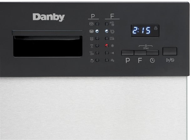 Danby 24" Stainless Steel Built-in Dishwasher - DDW2404EBSS