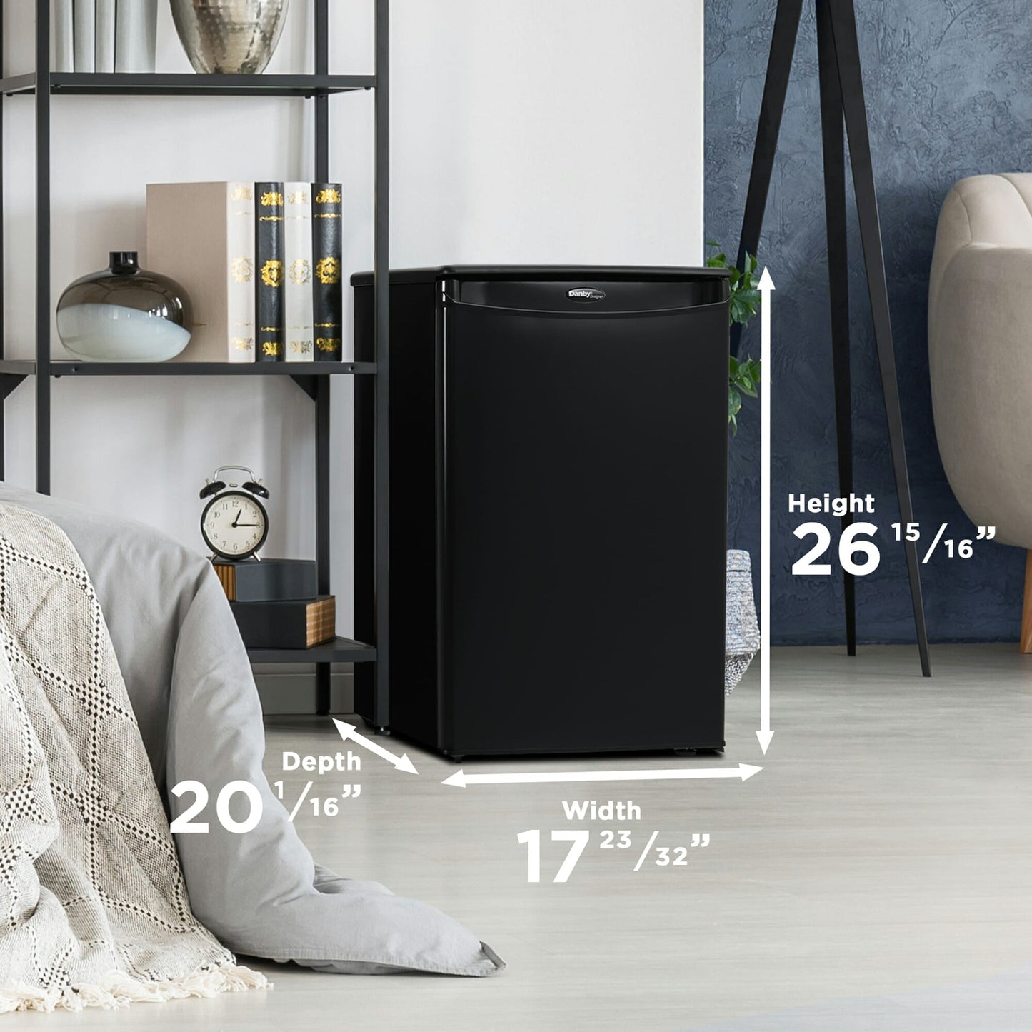 Danby 73L Black Compact Fridge - DAR026A1BDD