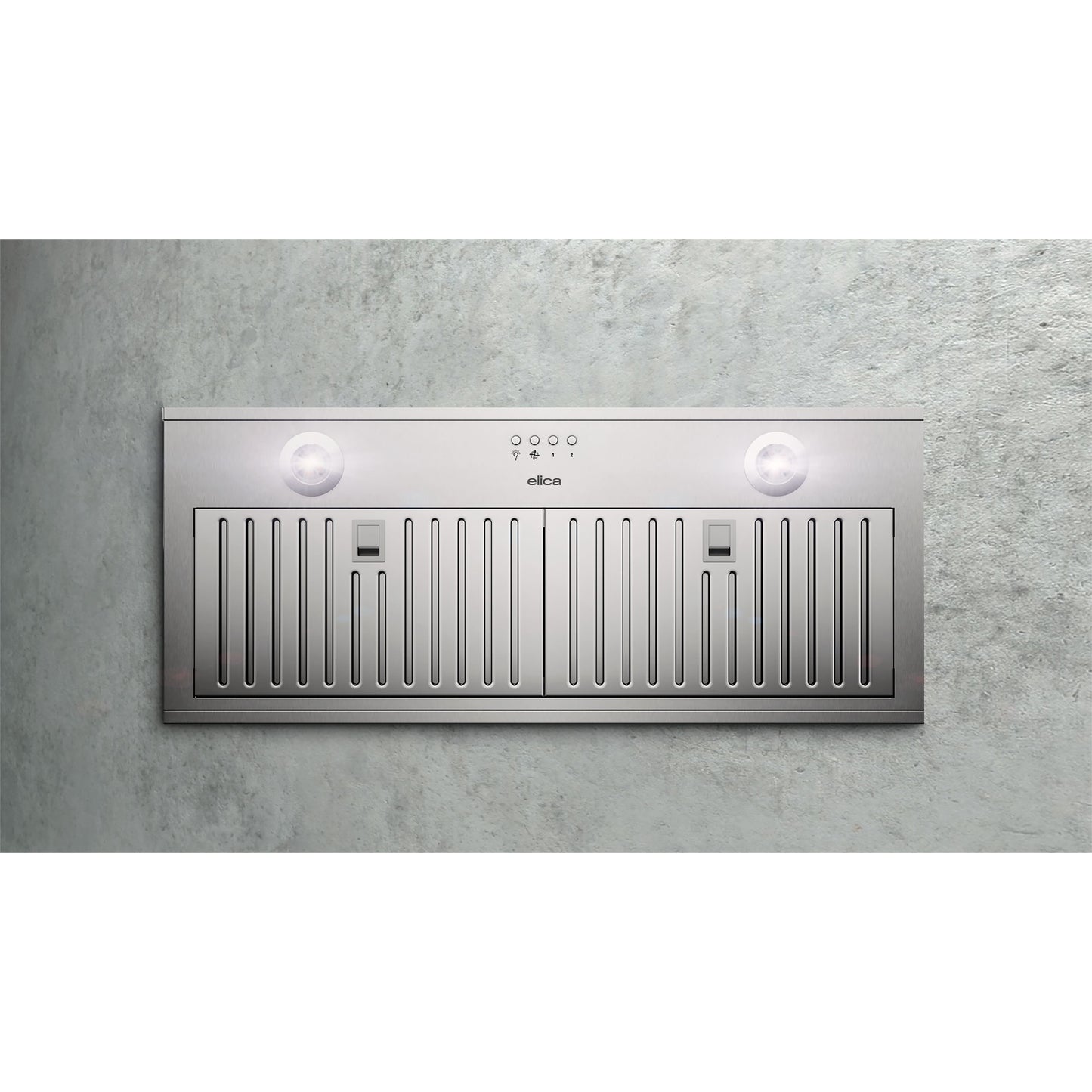 Elica Palermo 28" Stainless Steel 3-Speed Push Buttons Insert Range Hood