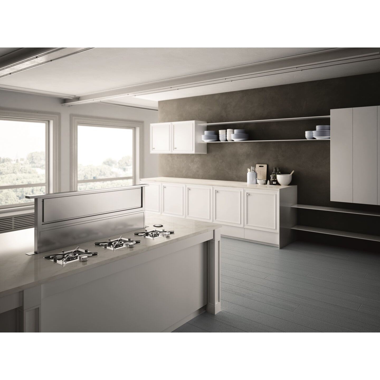 Elica Rise 30" Stainless Steel Downdraft Range Hood