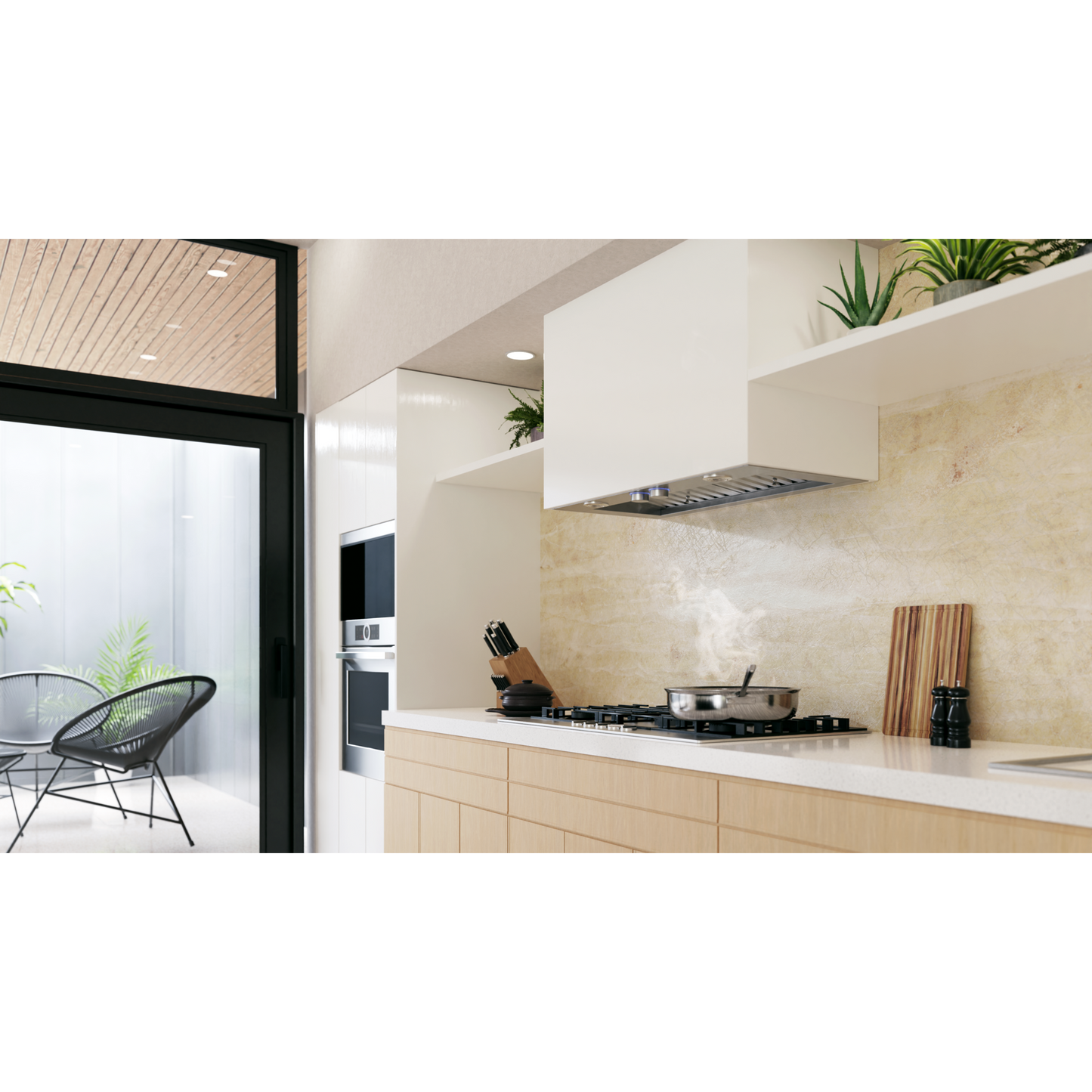 Elica Scanno 46" Stainless Steel Insert Range Hood