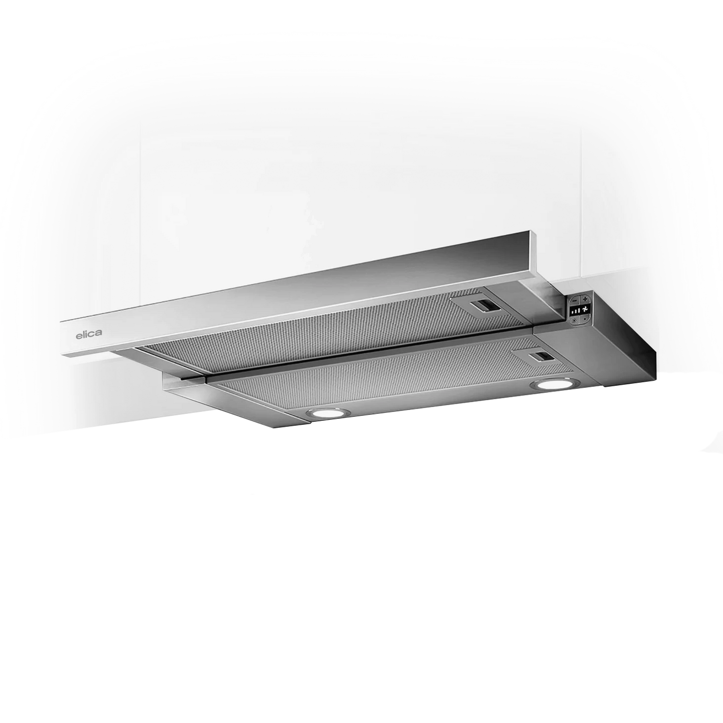 Elica TT 24" Stainless Steel 3-Speed Hidden Electronic Touch Control Undercabinet Range Hood With LED Lights
