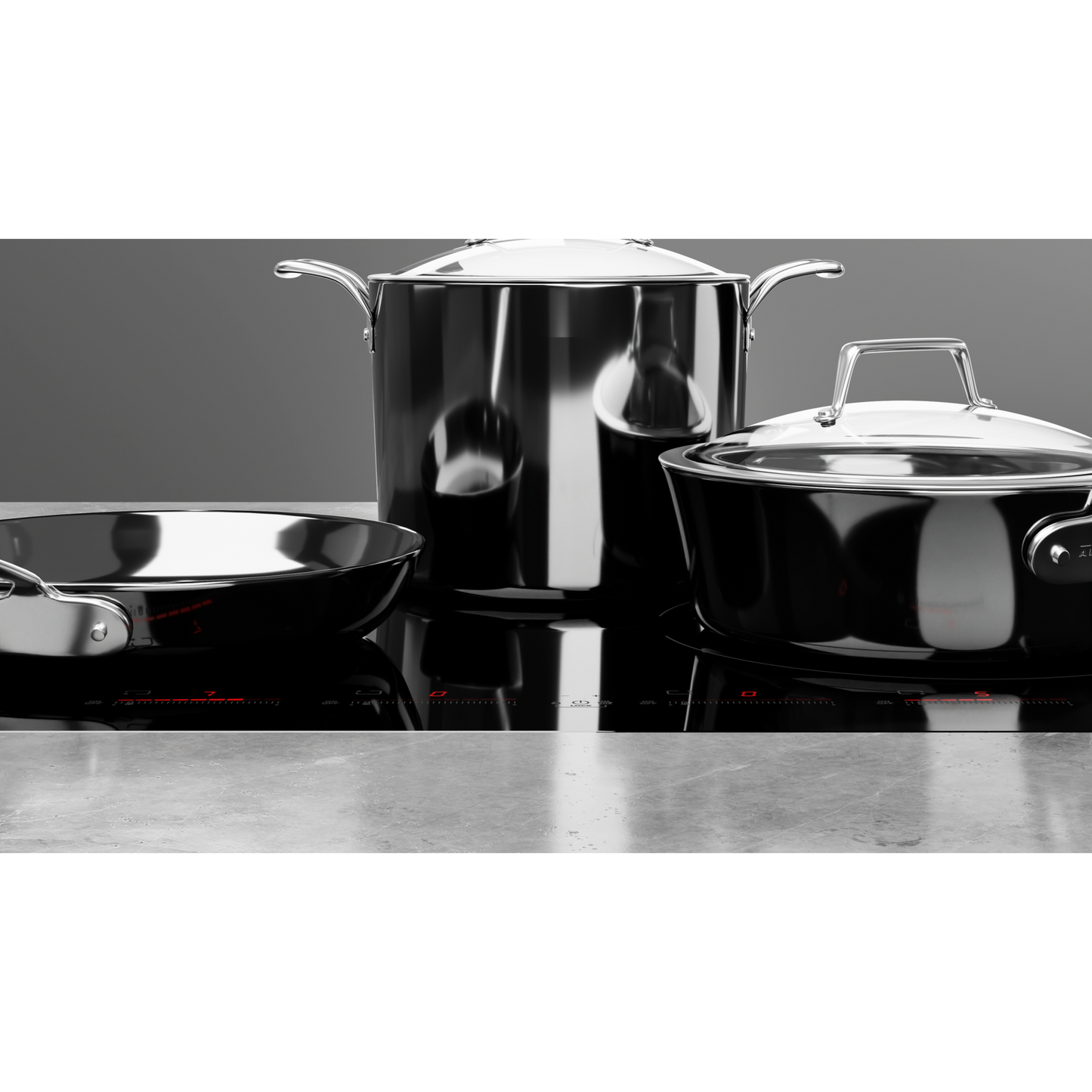 Elica Volta 30" Black Glass Induction Cooktop