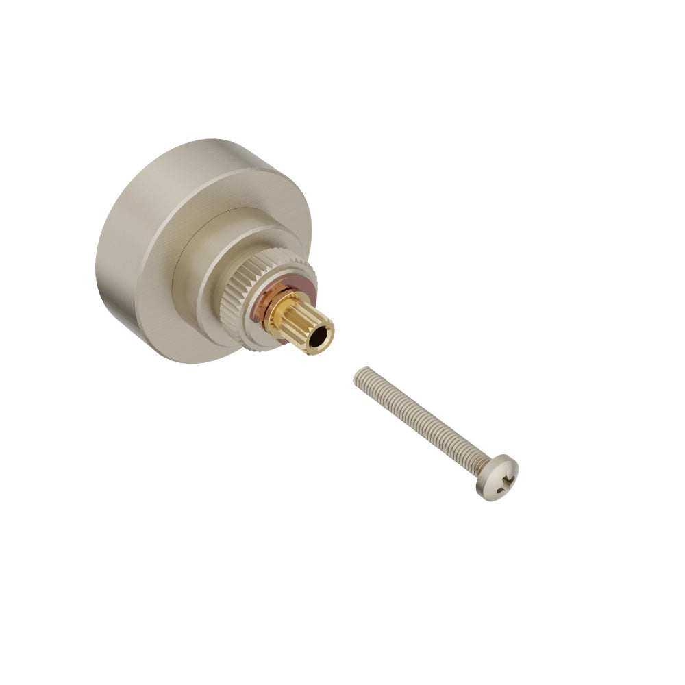 Flusso Faucets 0.6" Brushed Nickel PVD Extension Kit - for Use With TVH.4201
