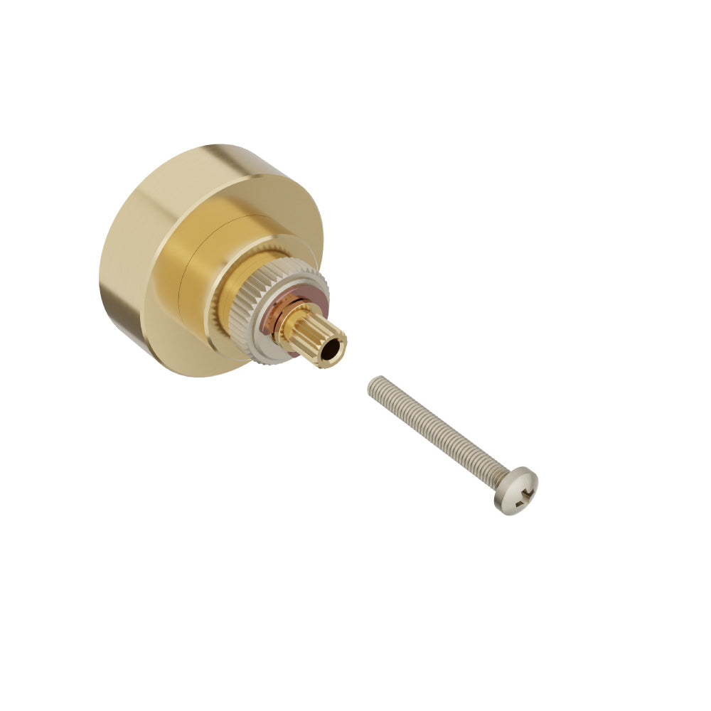 Flusso Faucets 0.6" Satin Brass PVD Extension Kit - for Use With TVH.4201