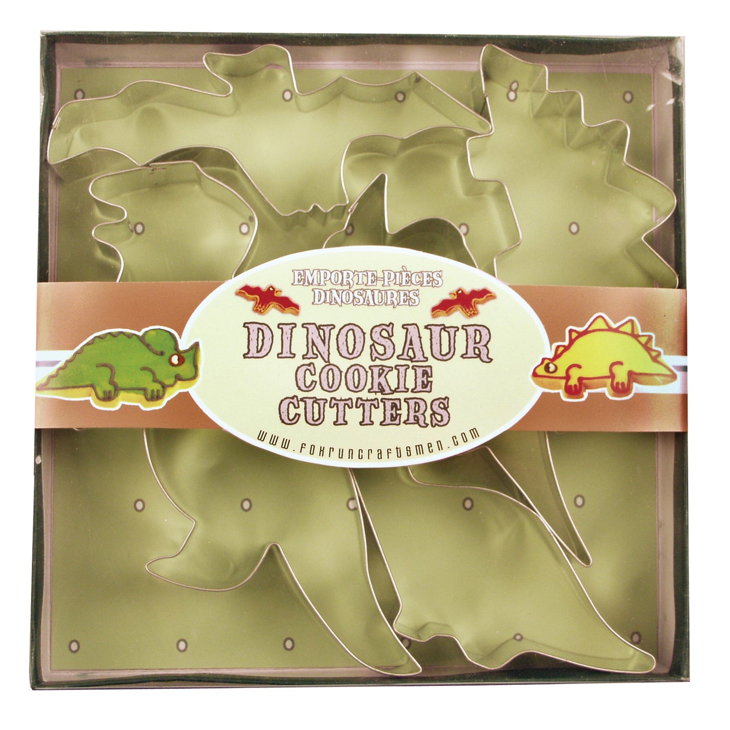 Fox Run Dinosaur C.C. Set - (Bundle of 40)