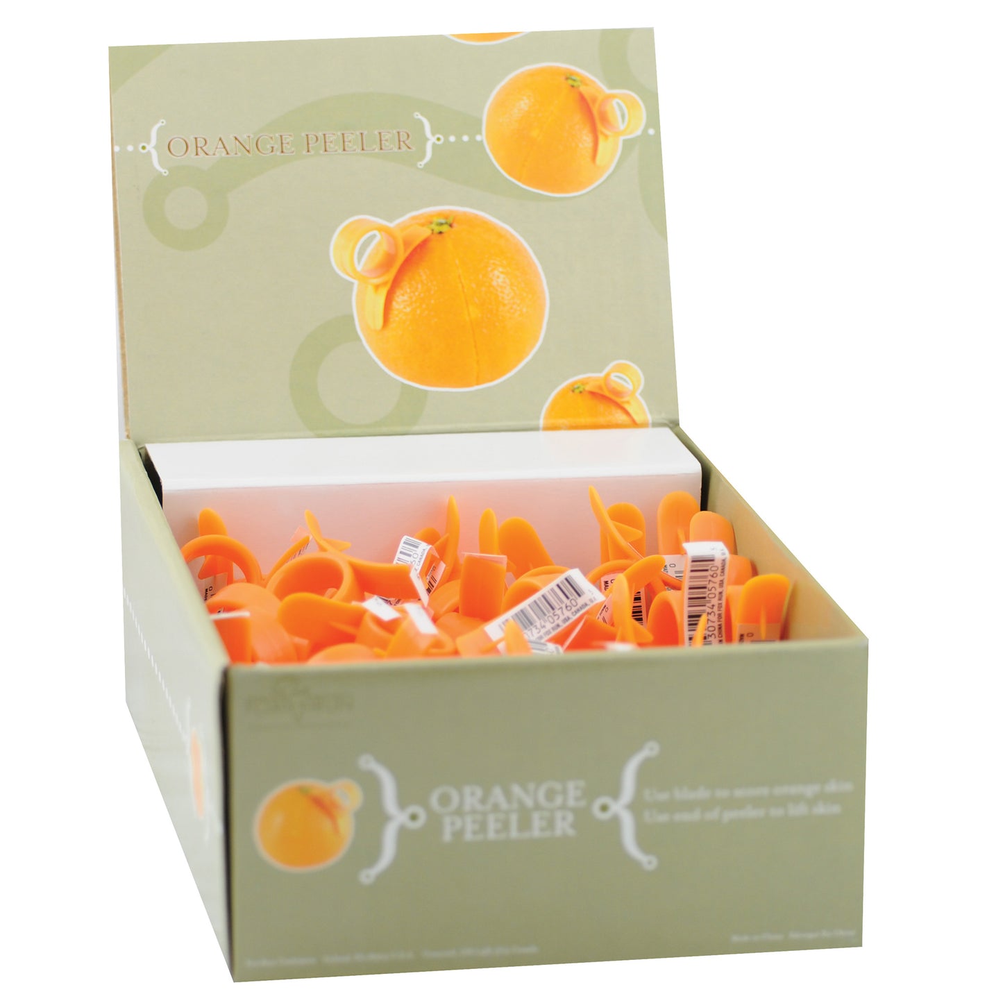 Fox Run Orange Peeler 48/Box - (Bundle of 12)