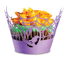 Fox Run Spider Web Cupcake Wraps - (Bundle of 45)
