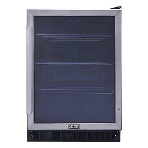 Galanz 160L Stainless Steel Built-In Beverage Cooler - GLB57MS2B15
