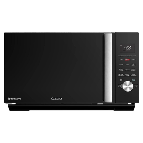 Galanz 1.1 cu. ft. Retro Countertop Microwave in Black