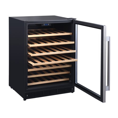 Galanz 47-Bottle Stainless Steel Built-In Wine Cooler - GLW57MS2B16