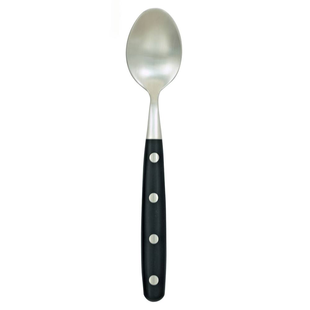 Ginkgo International Helmick Collection 5-Piece Stainless Steel Lyon Ebony Flatware Set