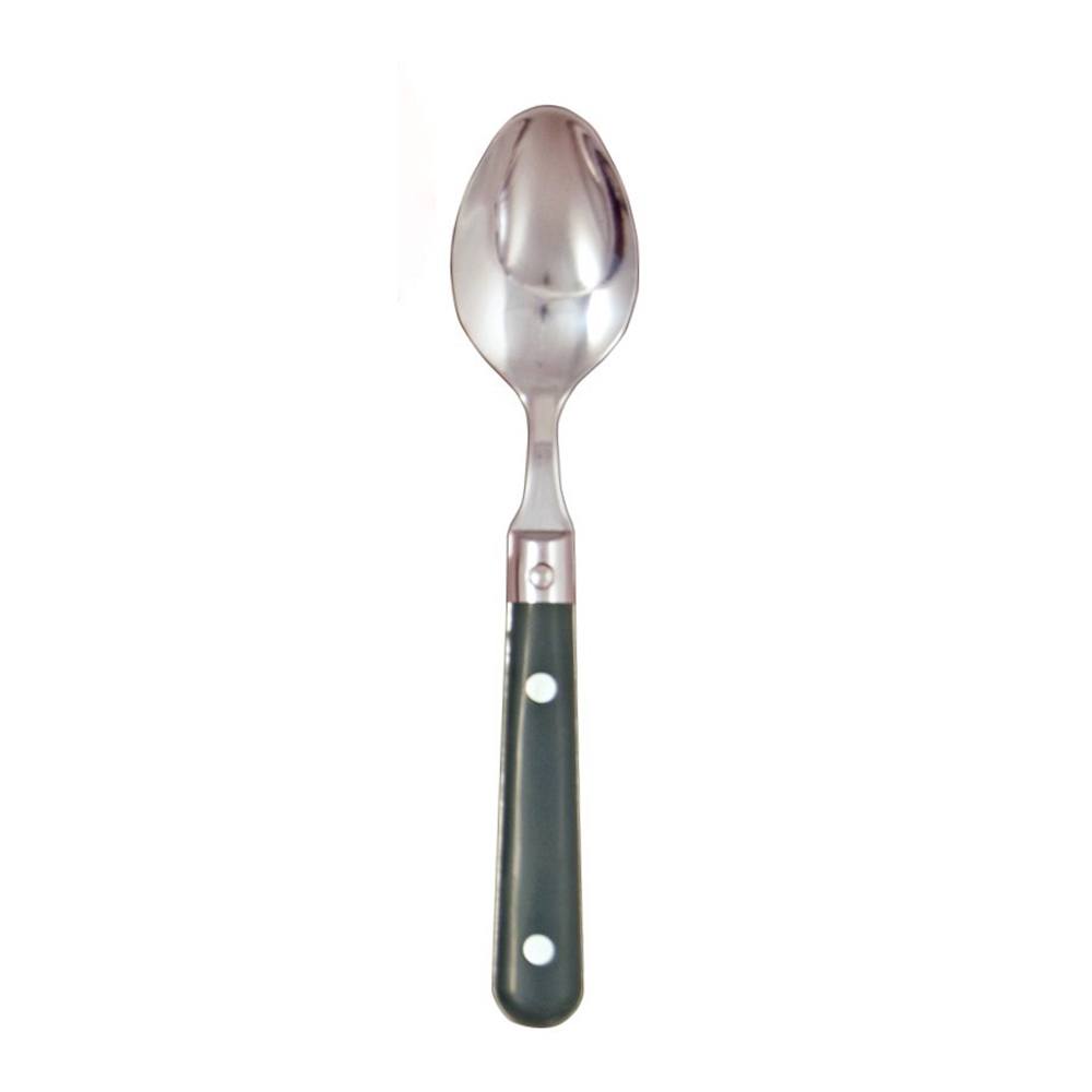 Ginkgo International Stainless Collection LePrix Hunter Green Teaspoon