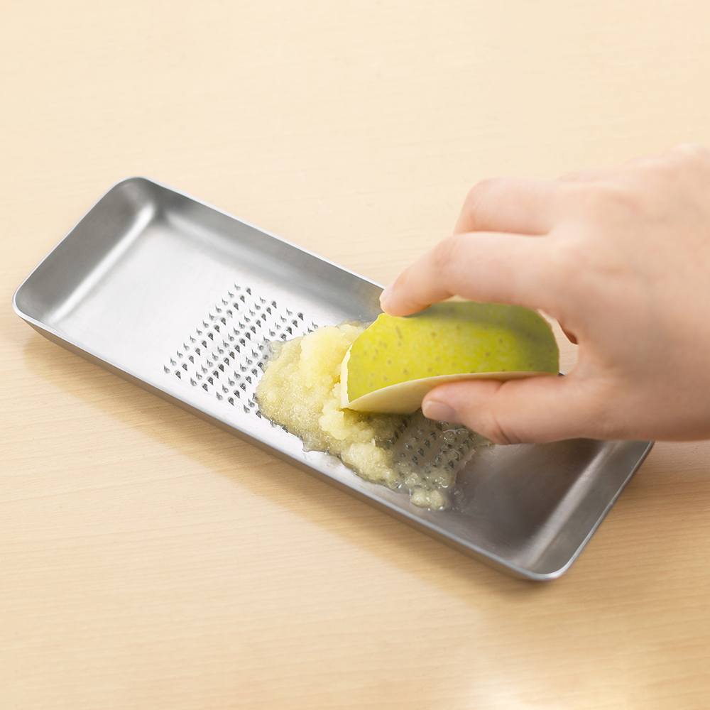 Ginkgo International Yoshikawa EAtCO Stainless Steel OROS Large Grater