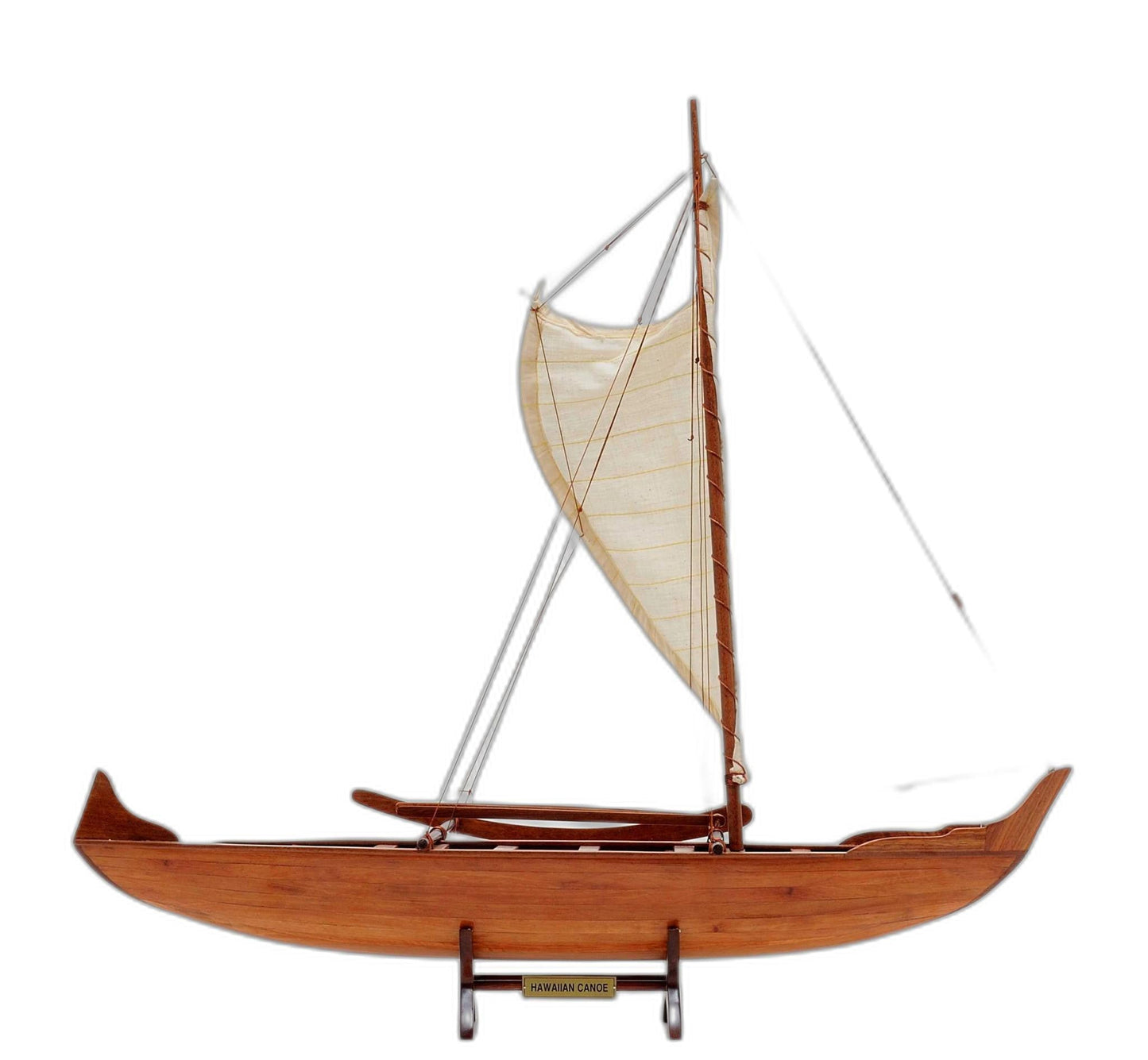 HomeRoots 10" x 25.25" x 24" Hawaiian Canoe