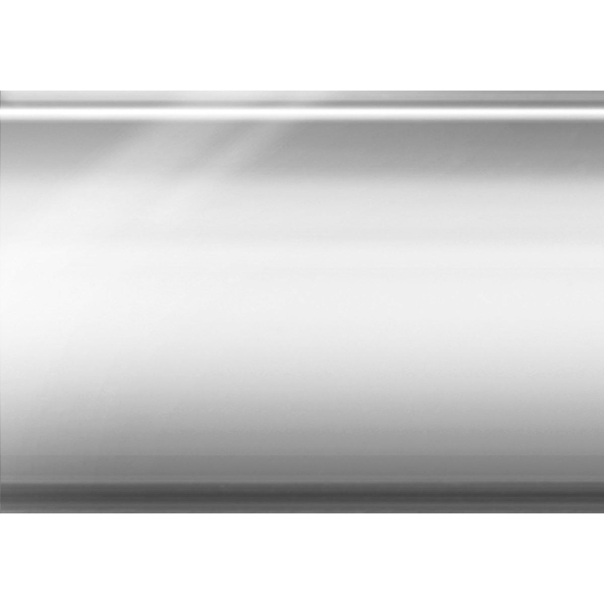HomeRoots 17.25" Chrome Metal and Clear Tempered Glass Coffee Table