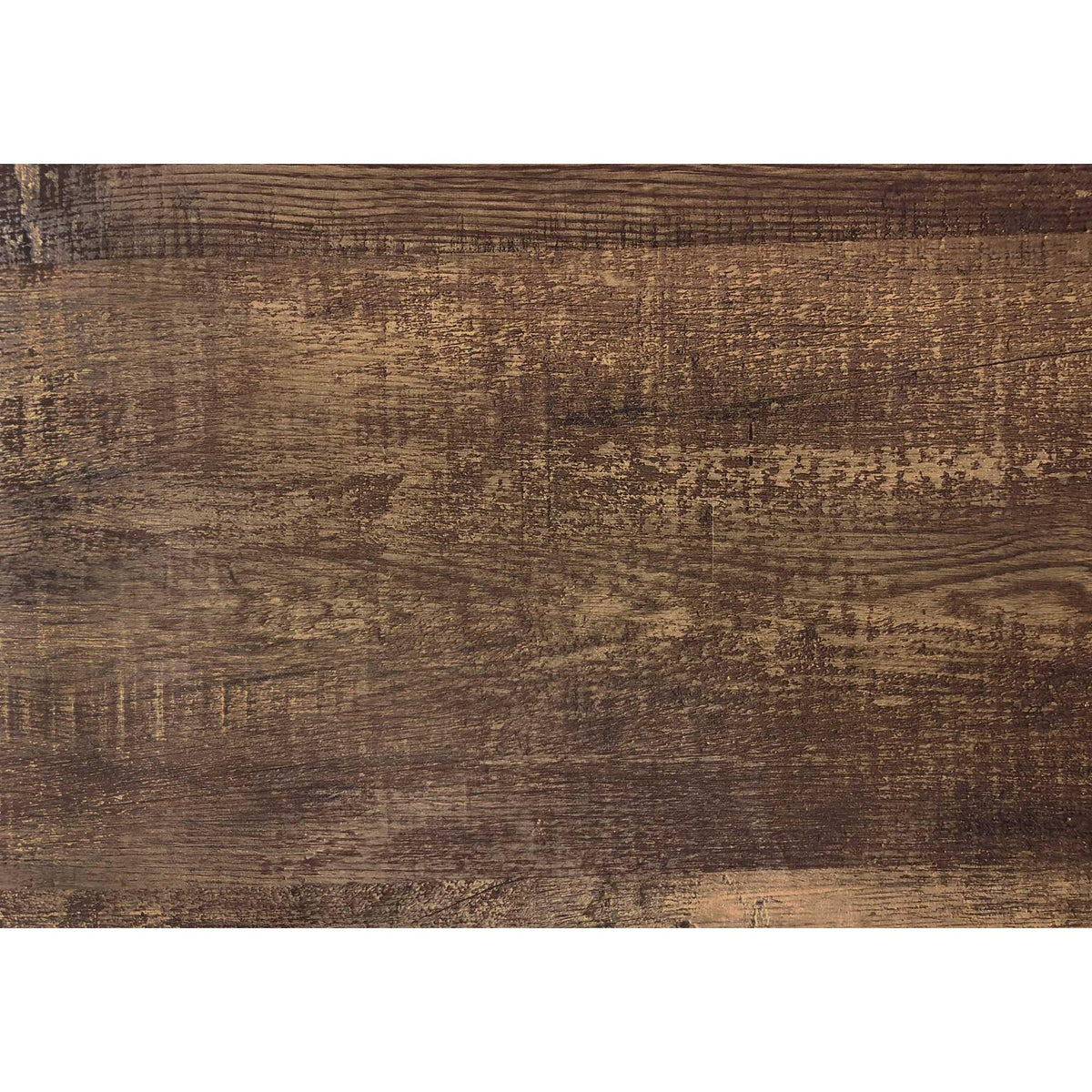 HomeRoots 17.75" x 42.25" x 18" Black Brown Particle Board Hollow Core Coffee Table