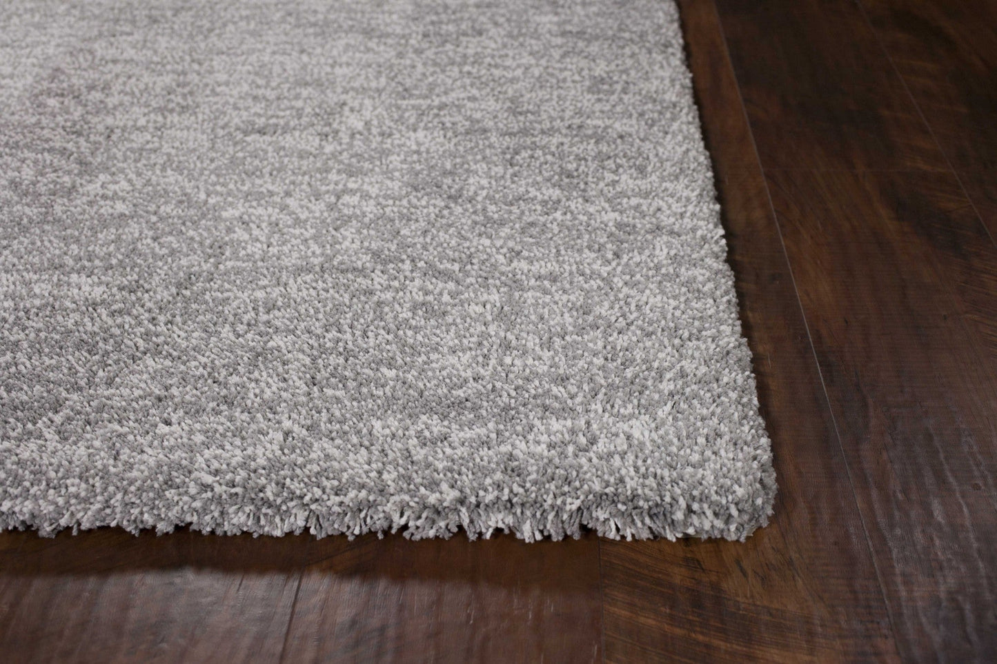 HomeRoots 2' x 4' Grey Heather Indoor Shag Rug
