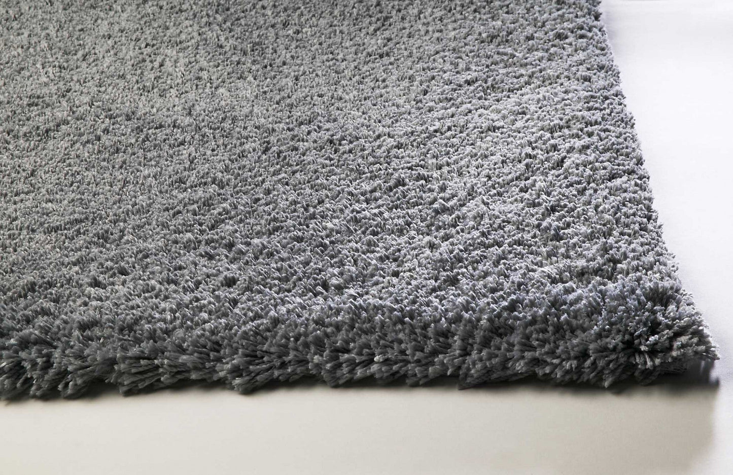 HomeRoots 2' x 4' Polyester Grey Area Rug