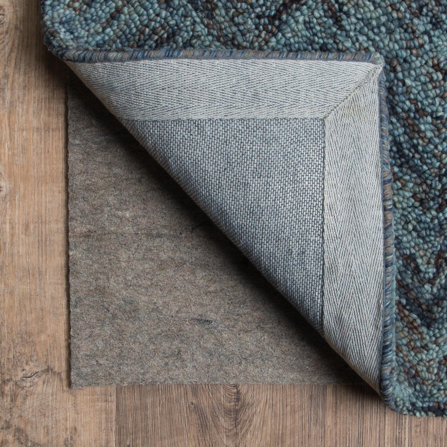 HomeRoots 2' x 8' Grey Non Slip Runner Rug Pad