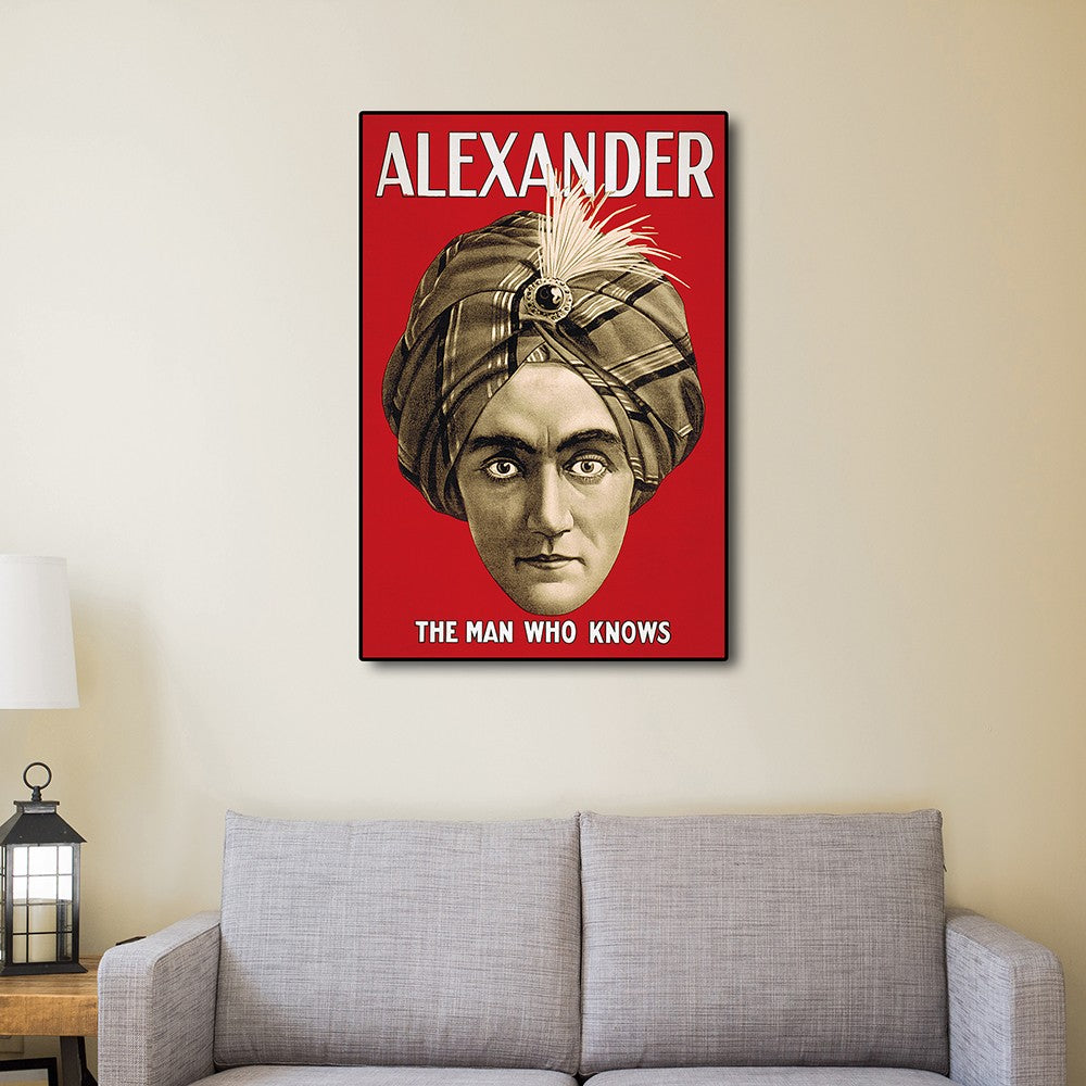 HomeRoots 20" x 30" Vintage c1920s Magic Poster Wall Art