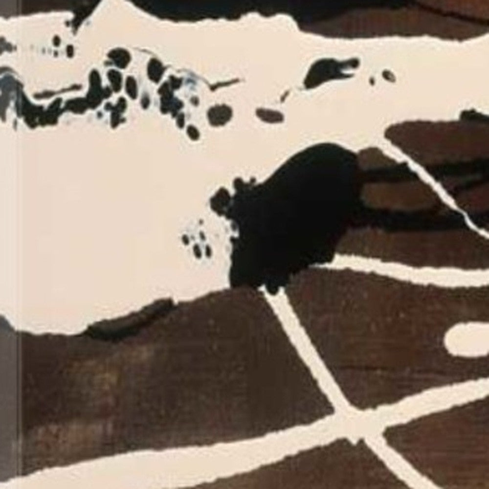 HomeRoots 22" Abstract Shades of Brown 1 Giclee Wrap Canvas Wall Art