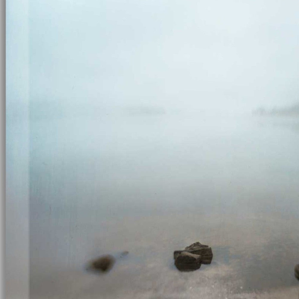 HomeRoots 22" Calming Water's Edge Giclee Wrap Canvas Wall Art