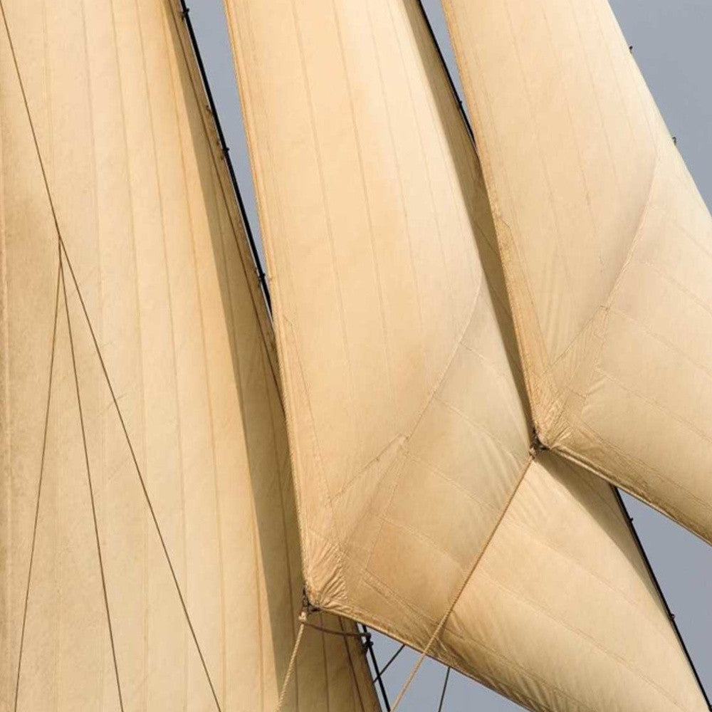 HomeRoots 23" White Lateen Sails Giclee Wrap Canvas Wall Art