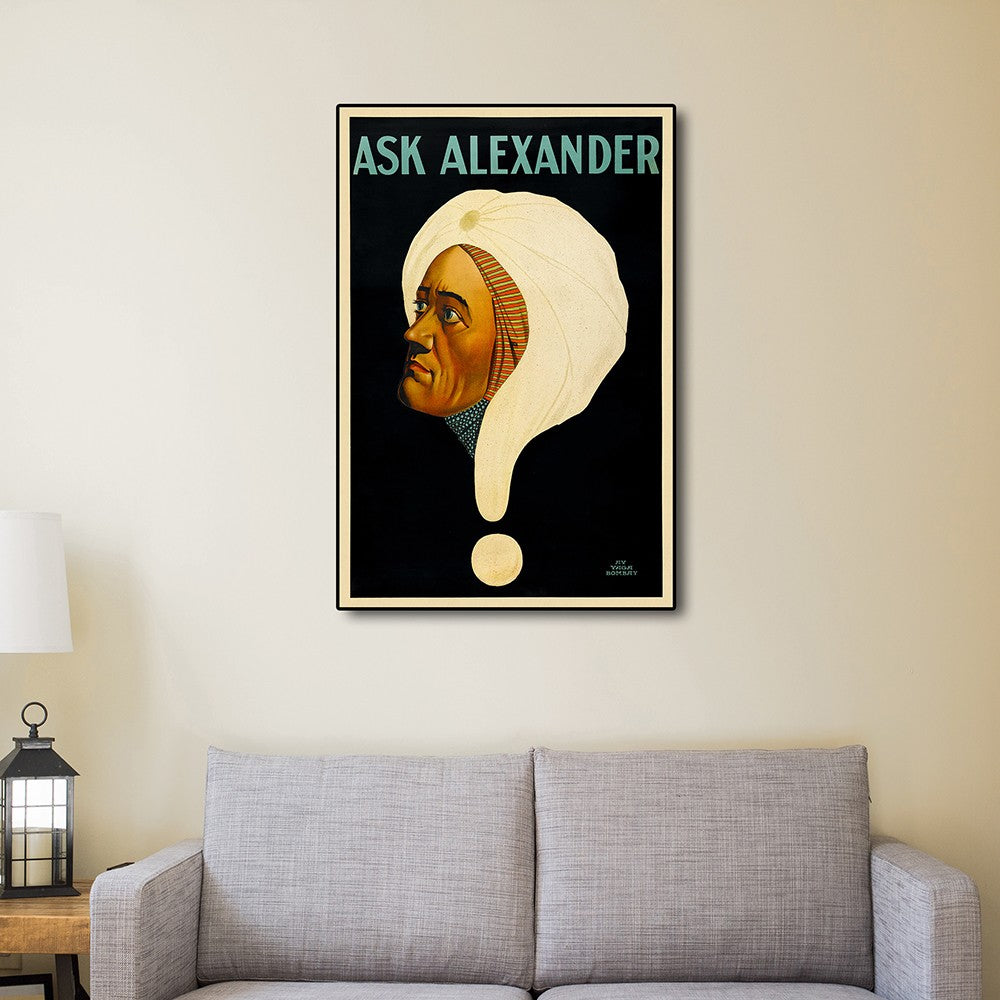HomeRoots 24" x 36" Vintage c1920s Alexander Vintage Magic Wall Art