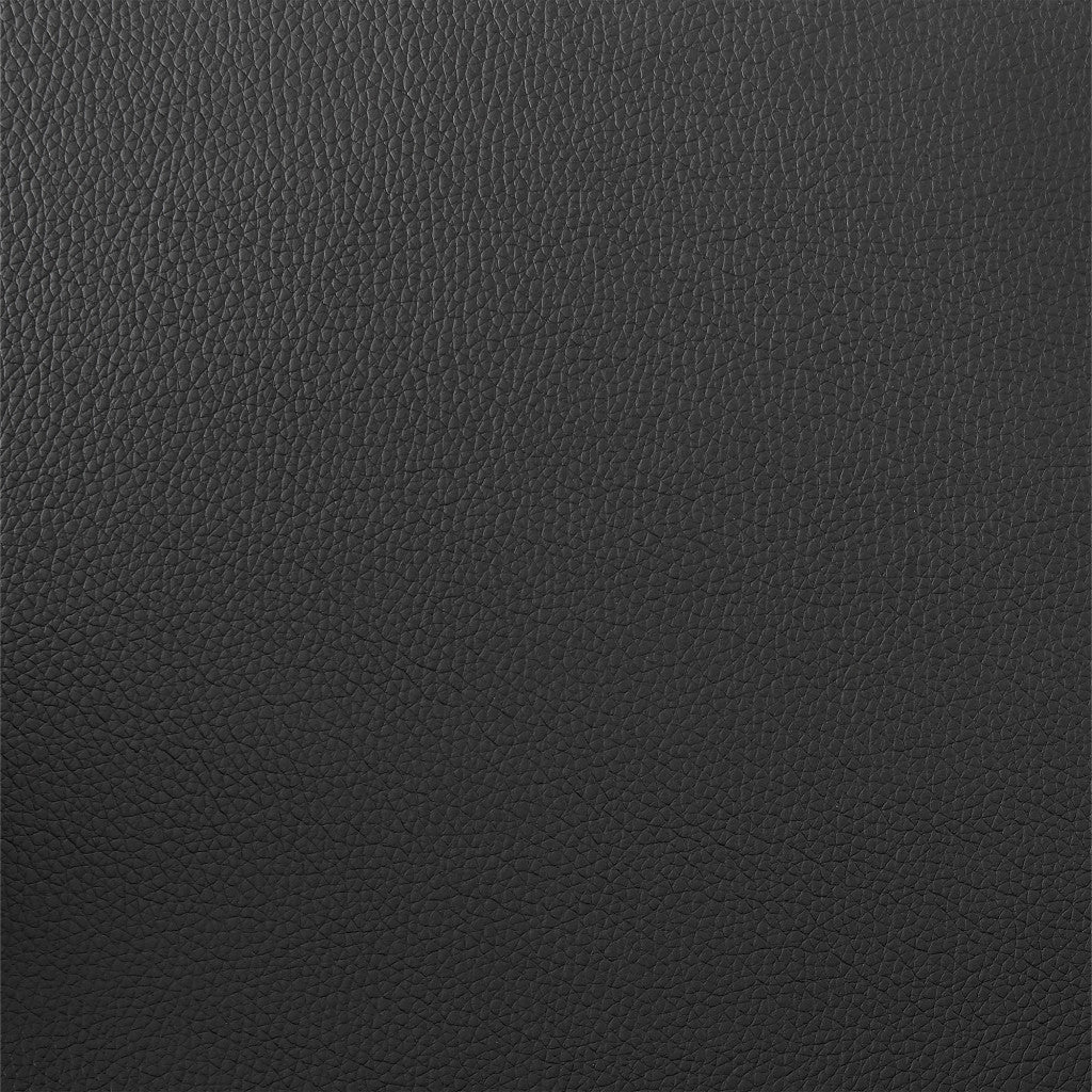 HomeRoots 25" Iron Swivel Low Back Counter Height Bar Chair in Black Finish