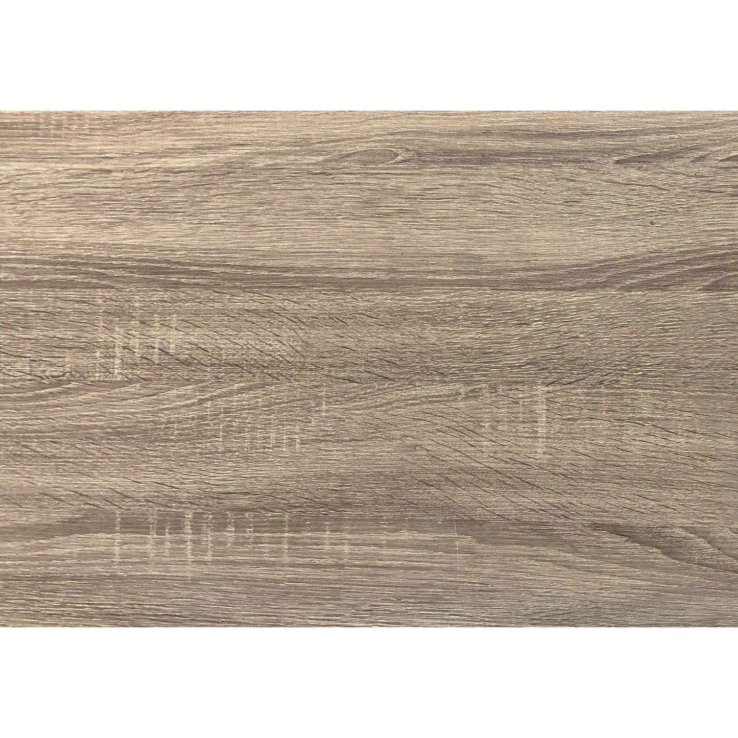 HomeRoots 31.5" X 47.5" X 30" Hollow Core Particle Board Metal Dining Table in Dark Taupe Finish