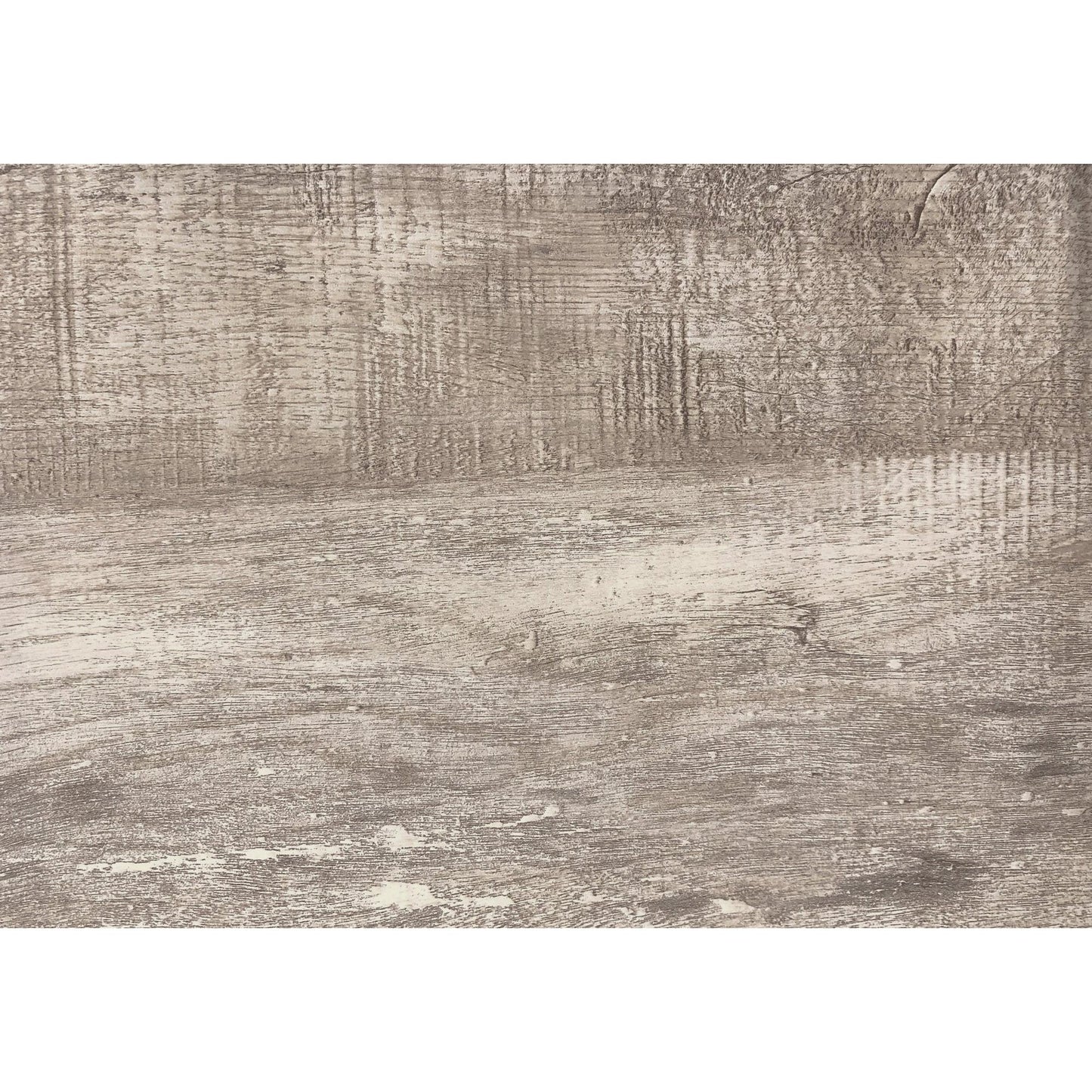 HomeRoots 35.5" x 59" x 30.5" Reclaimed Wood-Look Dining Table in Taupe Finish