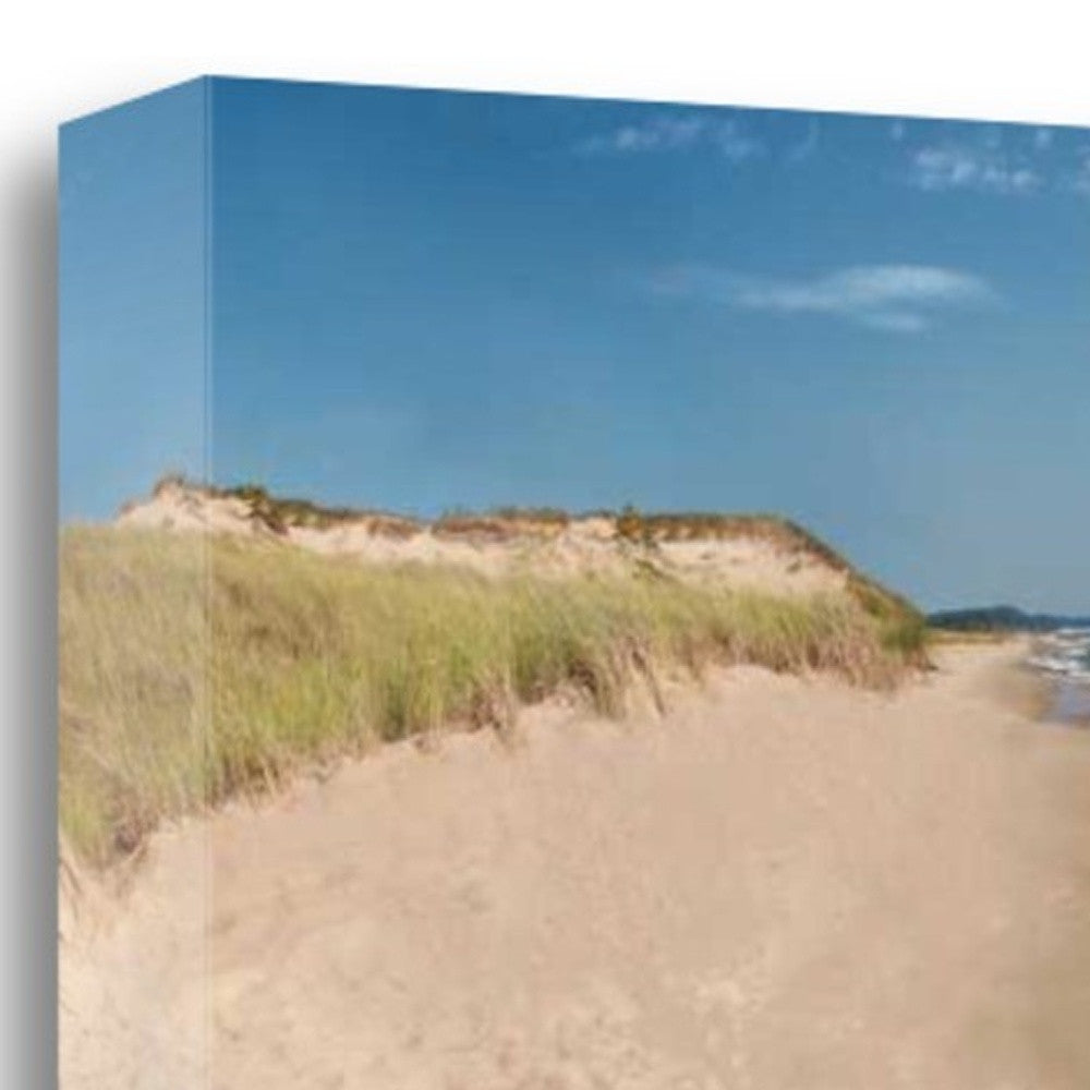 HomeRoots 39" By the Sea Shore Giclee Wrap Canvas Wall Art
