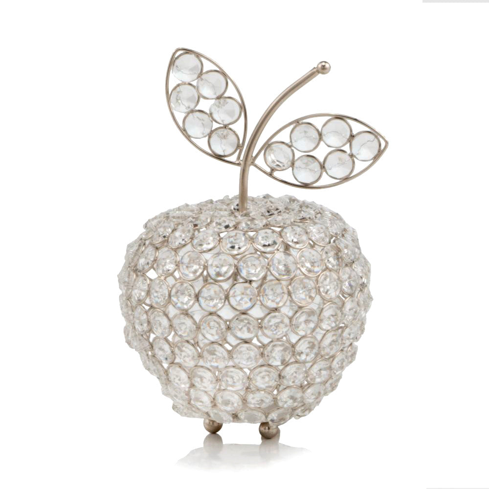 HomeRoots 5.5' x 5.5' x 8' Silver Crystal Apple