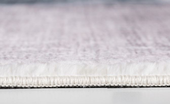 HomeRoots 6' x 9' Sand Abstract Splash Modern Area Rug