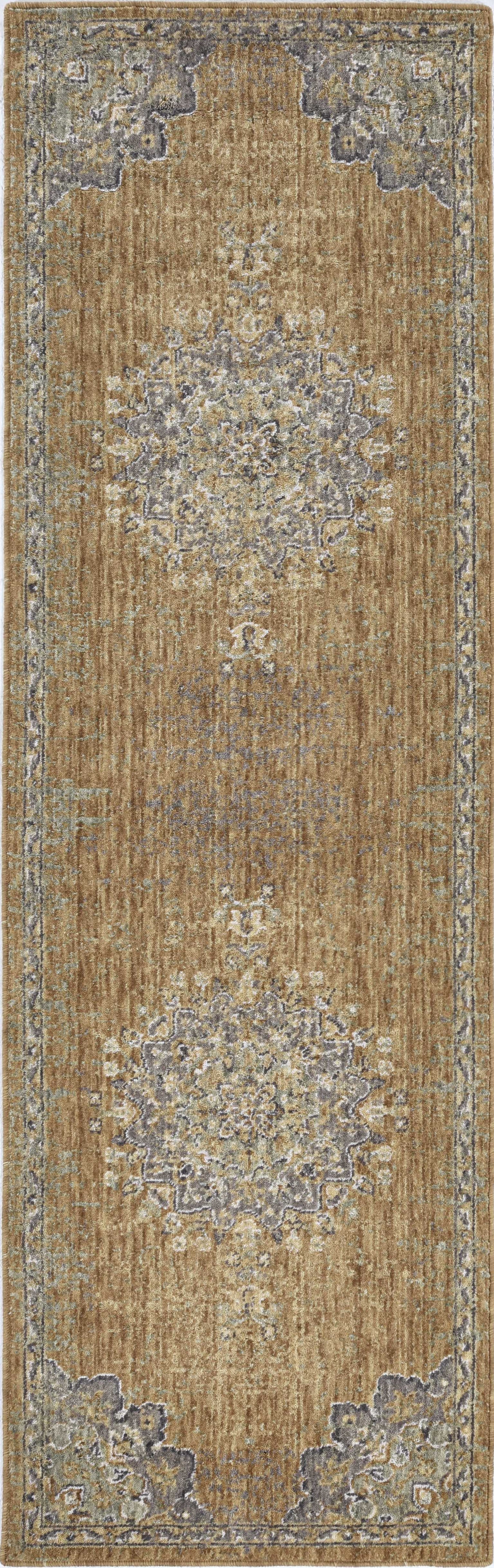 HomeRoots 63" x 91" Coffee Wool Rug