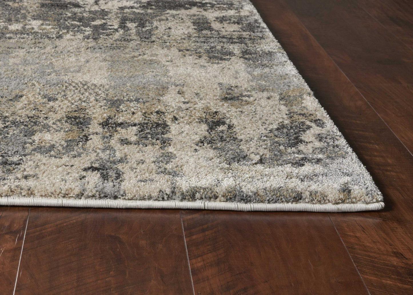 HomeRoots 8' x 13' Shade of Gray Abstract Area Rug