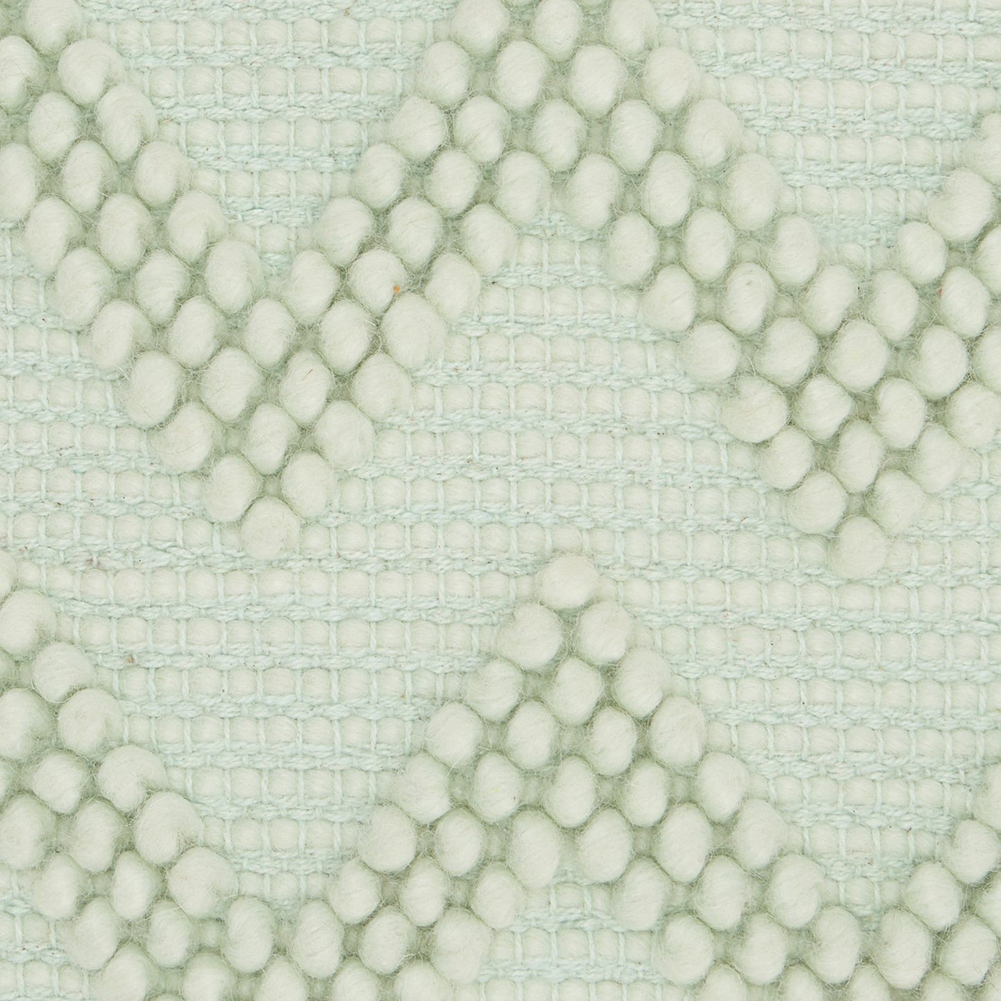 HomeRoots Boho Seafoam Green Textural Chevron Throw Pillow