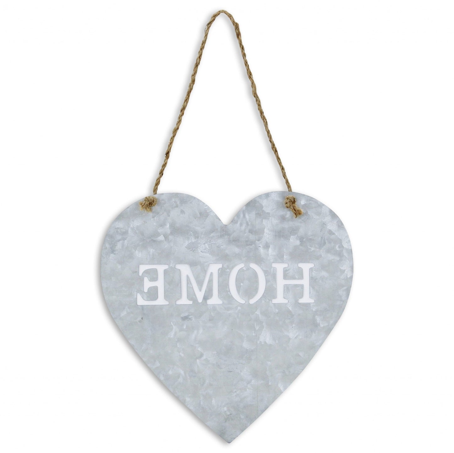 HomeRoots Home Gray Galvanized Metal Wall Art
